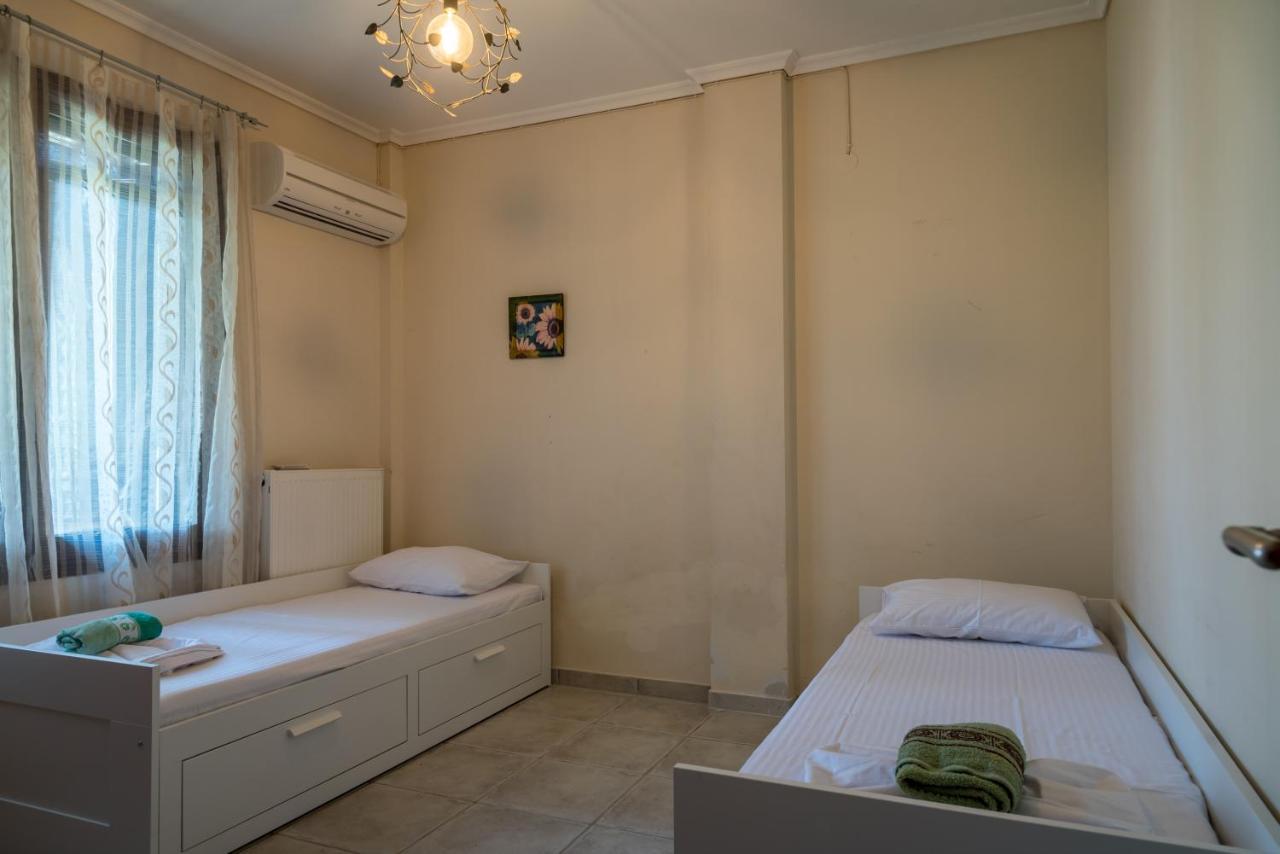 Blue Thea Luxury Villa In Afitos ภายนอก รูปภาพ