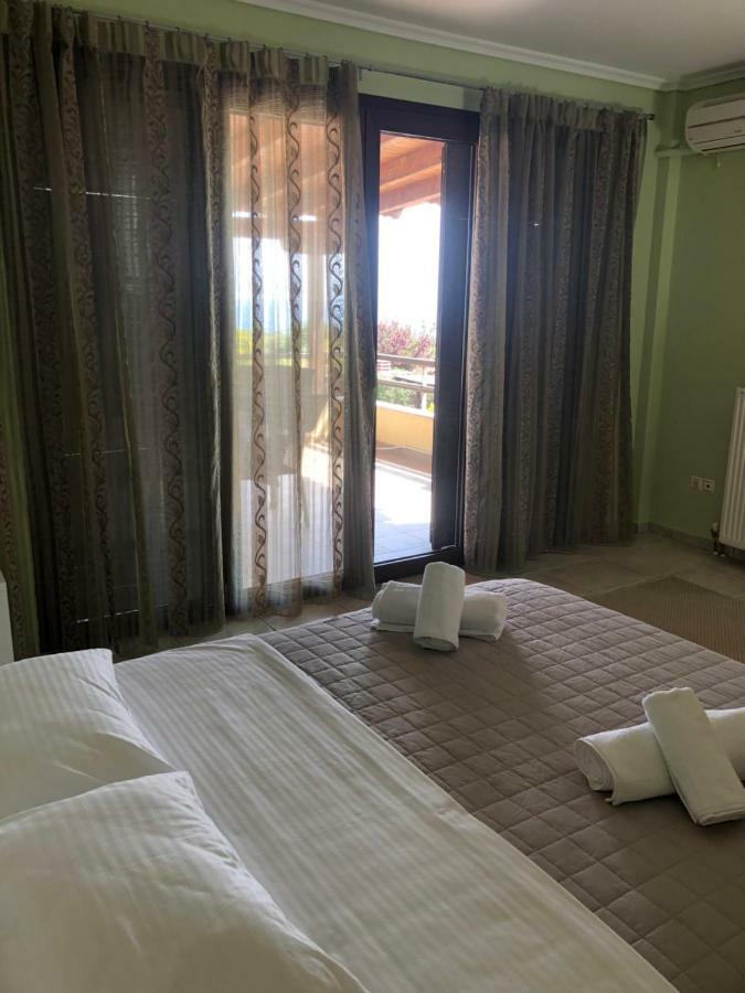 Blue Thea Luxury Villa In Afitos ภายนอก รูปภาพ